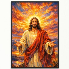Jesus Christ Wall Print Art