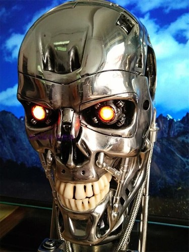 T800 bust statue head - t800, t2