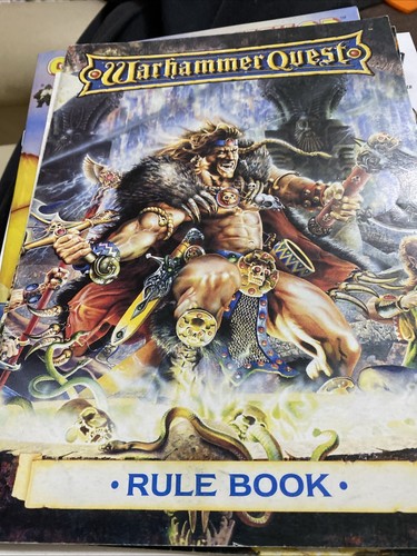 Warhammer quest rulebook - warhammer,