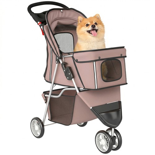 Pawhut pet stroller pushchair - pawhut,