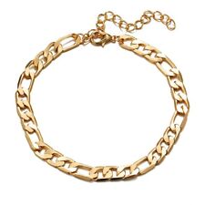 Metal Chain Bracelet Anklet Gold Silver Ankle Jewelry For Womens Girls Beac