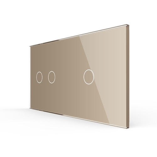 Livolo glass bezel - glass, 2