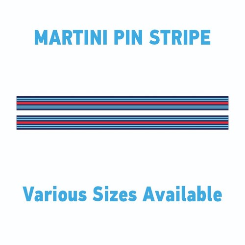 Mrp martini racing pin stripes - racing,