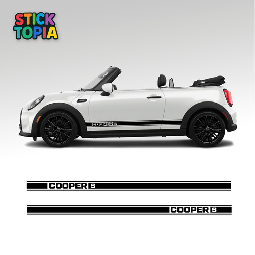 Mini cooper one side skirt - side,