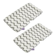 2-Pack Microfibre Mop Pads for Shark Steam Pocket Mop S3501 S3901 S3550 S3601