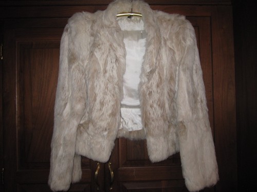 Vintage rabbit fur coat - fur,