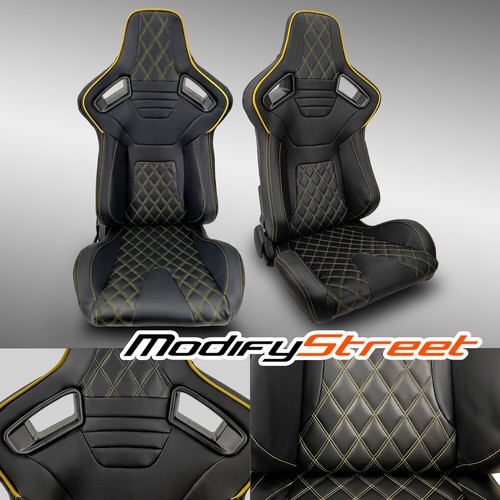 Black pvc leather yellow - x,