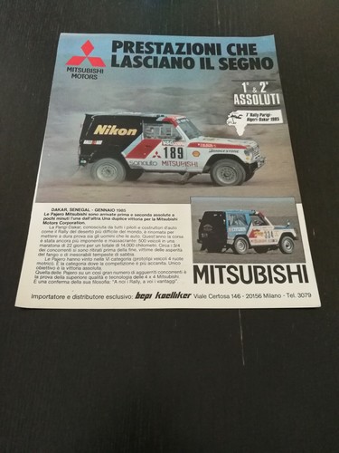 Mitsubishi pajero 4x4 - pajero, paris