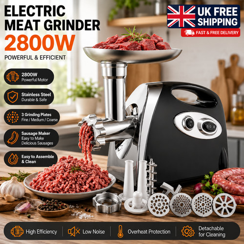 Electric meat grinder and - electric,