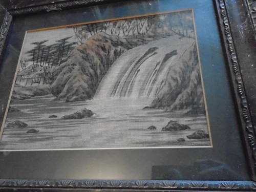 Yuzen birodo japanese fabric - ,