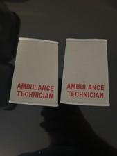 Ambulance Technician/EMT/Emergency Medical Technician Epaulettes