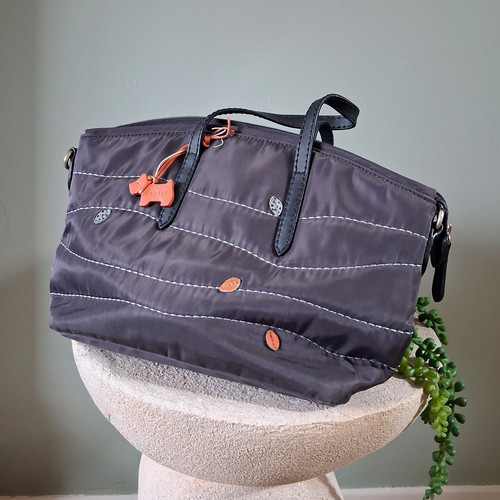 Radley grey nylon leather - radley, top