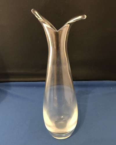 Vintage hand blown crystal - blown,