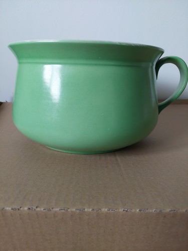 Vintage chamber pot - pot,, green
