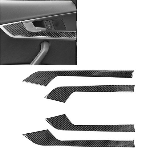 4pcs for audi - a4, carbon