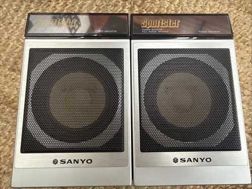 Vintage sanyo mini speaker - vintage,