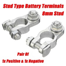 Pair Of Car Battery Terminals