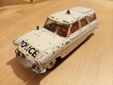 Vintage Corgi Toys Ford Zephyr Estate Motorway Patrol Police Car (white)