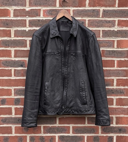 Allsaints lark leather bomber - lark,