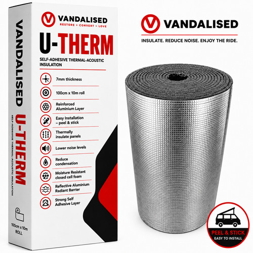 Van insulation foil - foil, foam