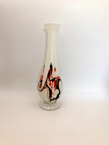 Vintage art glass - , vase