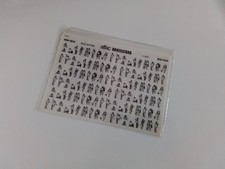 LETRASET DRY TRANSFER RUB ON