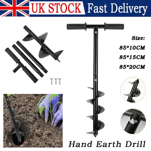 Manual hand earth auger - manual,