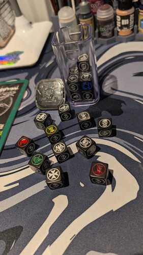 Deathwatch dice set - deathwatch,