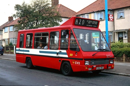 35mm slide stanwell - slide, buses