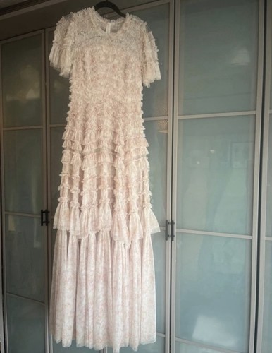 Needle and thread ruffle dress - and,