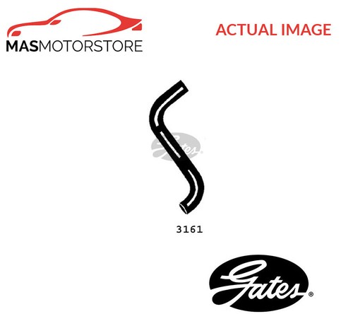 Radiator hose upper - gates, 3161
