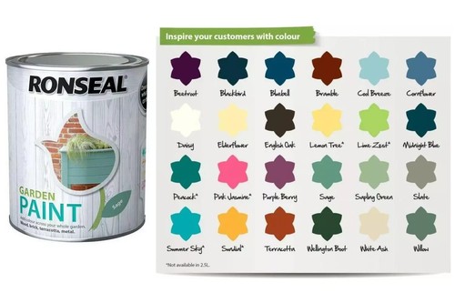 Ronseal outdoor garden paint - ronseal,