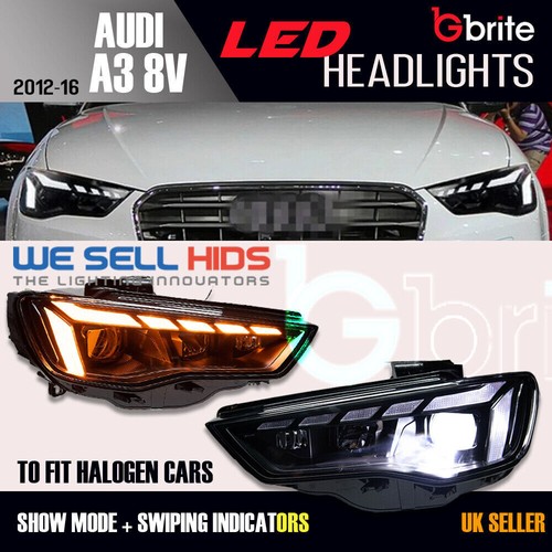 Full led headlights for - headlights, audi