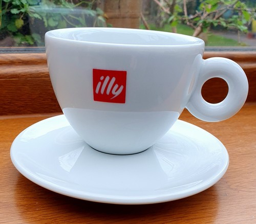 Illy coffee cup saucer - coffee, &