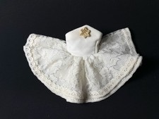 Faerie Glen tutu ballet ballerina silver white satin dance dress fit 12" doll