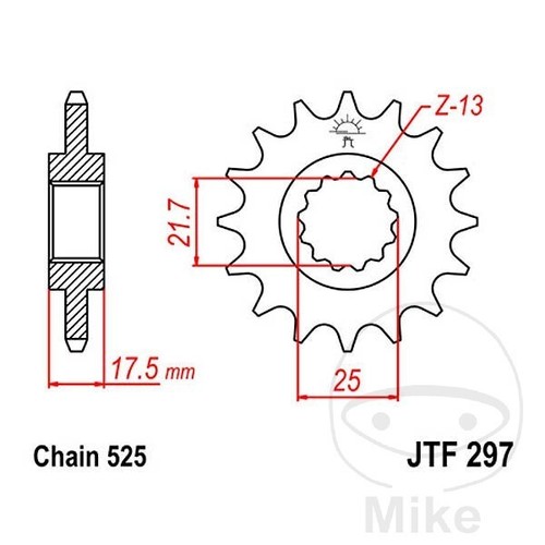 Sprocket for honda 400 sf - sprocket,