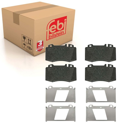 Front brake pads - front, fits