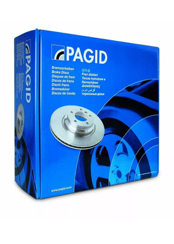 Brake discs pair solid honda - discs,