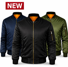 MENS BOMBER JACKET MA1 ARMY