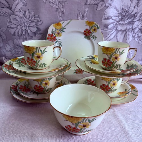 Vintage foley china tea - e, b