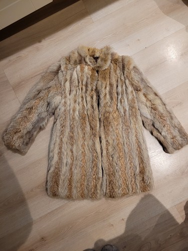 Vintage hip length real fur - real,