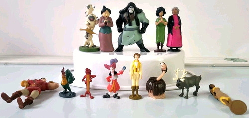 Disney cake topper figures - figures, lot