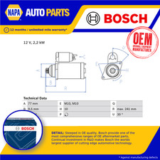 Starter Motor fits MITSUBISHI