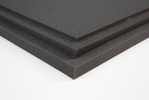 Foam sheet sponge rubber grey - sheet,