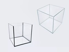 Terra-Nature Cube Aquarium Cube Terrarium Glass Tank Square Nano Aquascaping