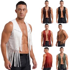 UK Mens Western Cowboy Fringe