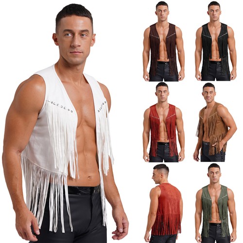 Mens western cowboy - cowboy, fringe