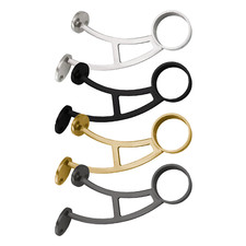 Stainless Steel Bar & Floor Wall Mount Foot Rail Bracket for 2" OD Railing Tube