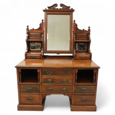 Edwardian Walnut Dressing