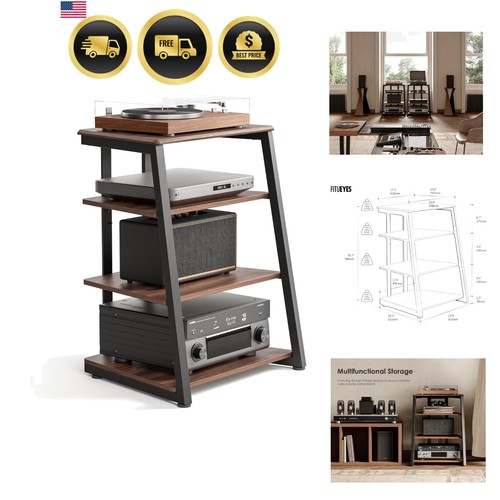 Design tier media stand - design, 4-tier